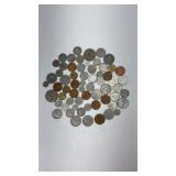 Assorted Foreign Coins- See Pictures