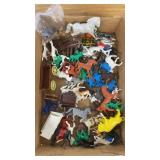 Assortment Of Vintage Toy Figurines