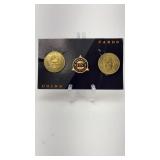 Jeter & Thomas Pinnacle Mint Coins- See Pictures