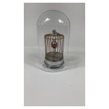 Japanese 1940s-50s Wind up Bird ClockDoes