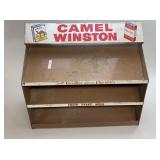 Vintage Camel Winston Cigarette Display Rack