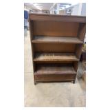 Book Shelf with Glass Doors-Needs Repair