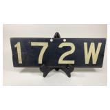 Rail Road Switch Metal Sign