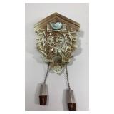 Rare McCoy Cuckoo Clock Wall Sconce