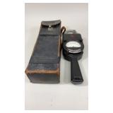 Early General Electric Volt Meter with Case