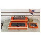 Lionel Train Cars, Figures & Lionel Flagpole
