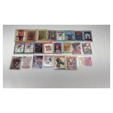 Assortment of Cards in Sleeves- See Pictures