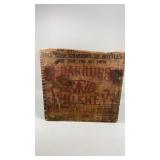 Thomas Ward & Co Wooden Crate