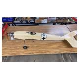 Model Airplane With K-B 40 Engine Missing Wing