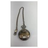 Field Ranger Pocket Watch W/Chain