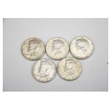 5 Kennedy Halves