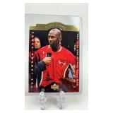 1996 Upper Deck Michael Jordan Die Cut Insert Card