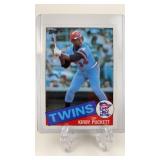 1985 Topps Kirby Puckett Rookie Card