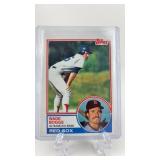 1983 Topps Wade Boggs Rookie Card