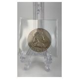 1959-D Franklin Silver Half Dollar