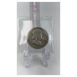 1957-D Franklin Silver Half Dollar
