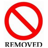 Removed