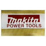 Makita Power Tools Metal Sign