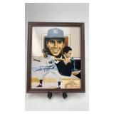 Phil Rizzuto Autographed Framed 8x10 Photo w/Auto
