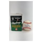 Carl Erskine Autographed Official N.L.Baseball