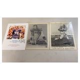 3 Buffalo Bills Signed Pictures