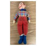 Vintage Signed Howdy Doody Ventriloquist Doll