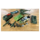 Assortment Of Military Equipment Toys