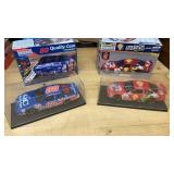 1:24 Scale NASCAR Replicas w/ Plastic Cases