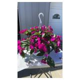 Vigorous Purple Hanging Basket