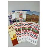Texaco,Mobil,Shell Maps