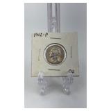 1942-P Jefferson Silver Nickel- BU