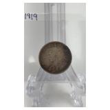 1919 Canadian Silver Quarter