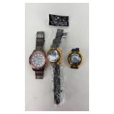 3-Watches- 1 New Water Proof Watch- See Pictures
