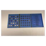 17- Silver Roosevelt Dimes in Book