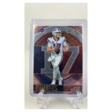 2021 Select Josh Allen Numbers Insert Card