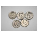 5 Kennedy Halves