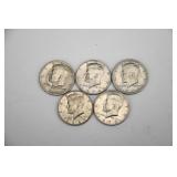 5 Kennedy Halves