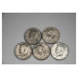 5 Kennedy Halves