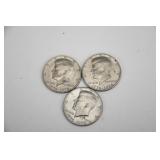 3 Bicentennial Kennedy Halves