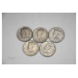 5 Kennedy Halves