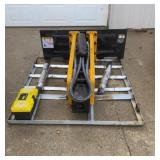 Unused 2024 Skid Steer Concrete Breaker Attachment