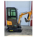 Future FT13C Mini Excavator Full Cab