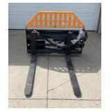 Wolverine Skid Steer Hydraulic Pallet Forks