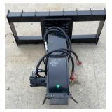 Stump Grinder For Full Size Skid Steer