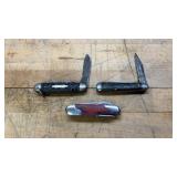 3 Pocket Knives
