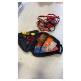 Roadside Assistance Kit With Jumper Cables
