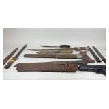 Swords,BB Gun,Machete,Bayonets