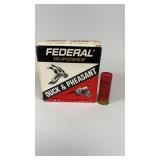 12ga Federal 6 Shot,7 1/2 Shot 26rdd