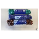 3/8IN Poly Braided Utility Rope 50FT Length