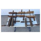 5 Wooden Wood Clamps